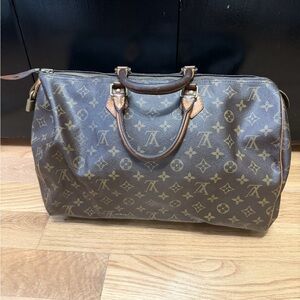 Louis Vuitton Brown Monogram Satchel